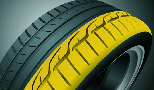 Dunlop Sportmaxx RT - rez pneumatikou